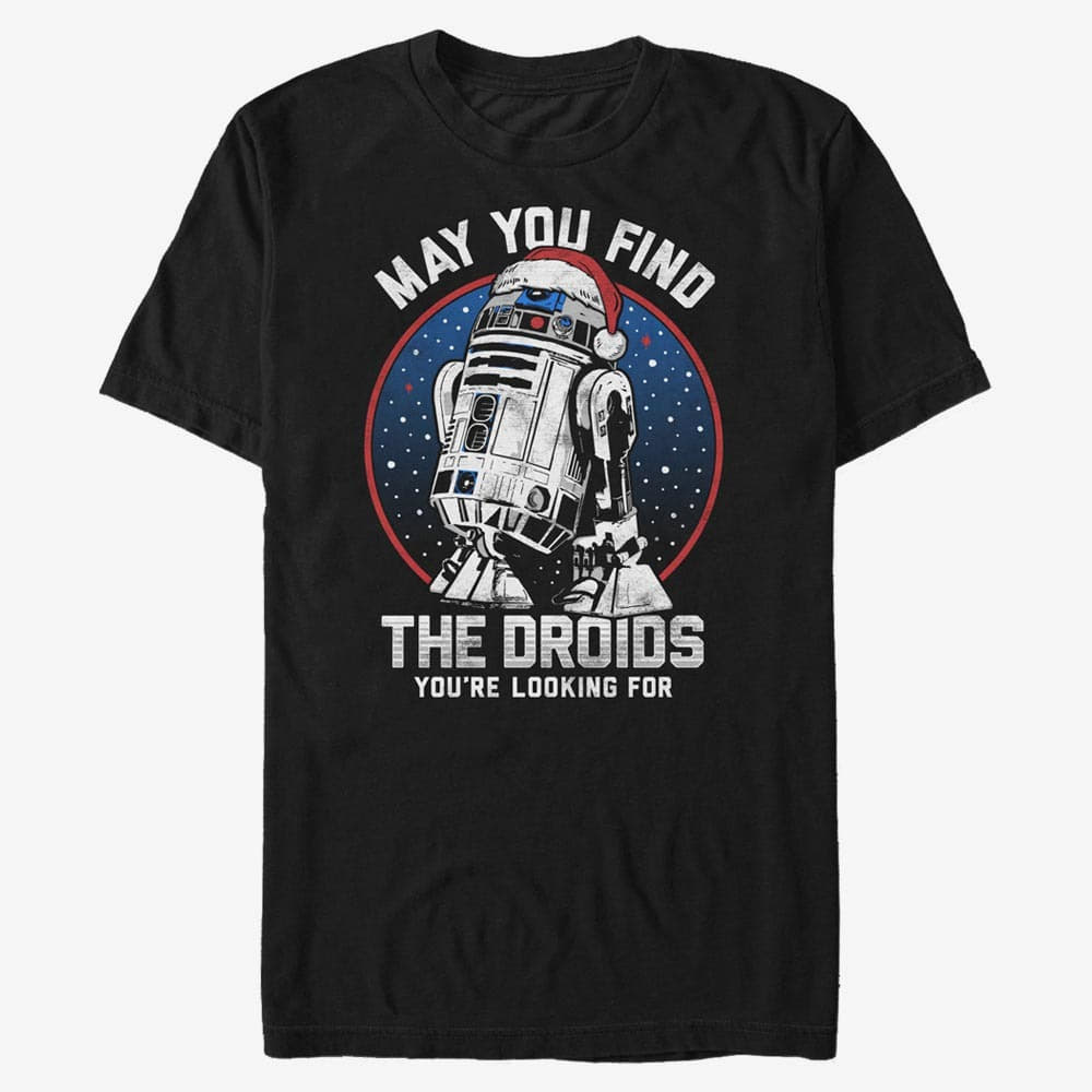 T-shirts Merch Star Wars: Classic - Droid Wishes Unisex T-Shirt Black