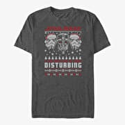 Merch Star Wars: Classic - Disturbing Sweater Unisex T-Shirt Dark Heather Grey