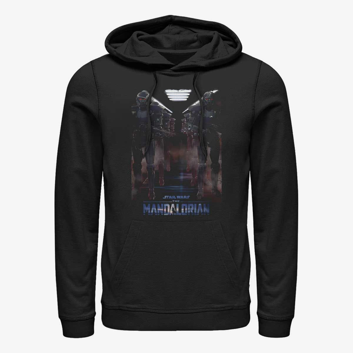 Sweatshirts Merch Star Wars: The Mandalorian - Dark Troopers Troopin Unisex Hoodie Black