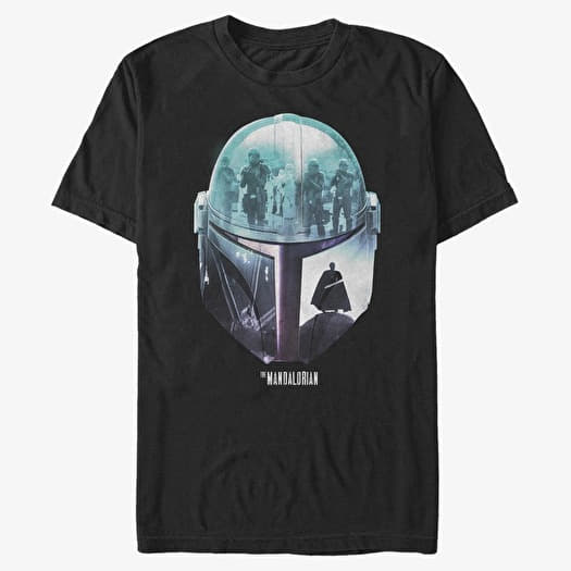 Тениска Merch Star Wars: The Mandalorian - Moff Sunset Unisex T-Shirt Black