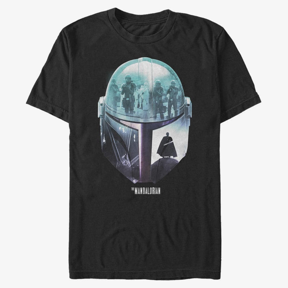 Тениски Merch Star Wars: The Mandalorian - Moff Sunset Unisex T-Shirt Black