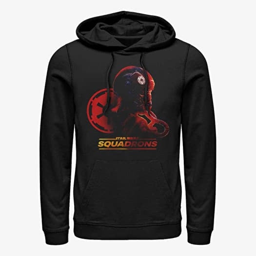 Sweatshirt Merch Star Wars: Squadrons - Imperial Pilot Unisex Hoodie Black