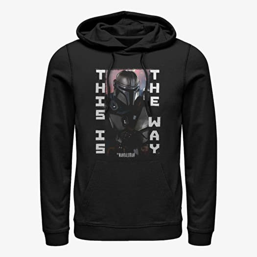Sweat-shirt Merch Star Wars: The Mandalorian - Blaster Battle Unisex Hoodie Black