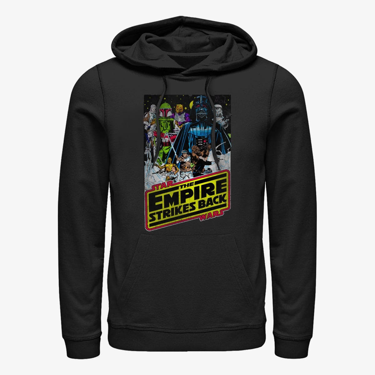 Hoodies and sweatshirts  Merch Star Wars - Empires Hoth Unisex Hoodie Black