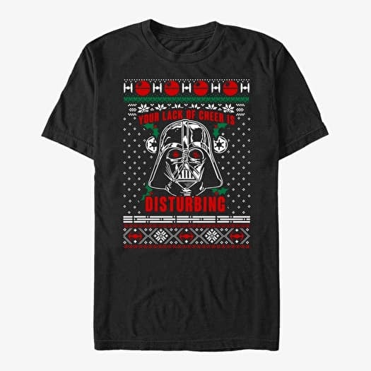 T-shirt Merch Star Wars: Classic - Cattastic Christmas Unisex T-Shirt Black