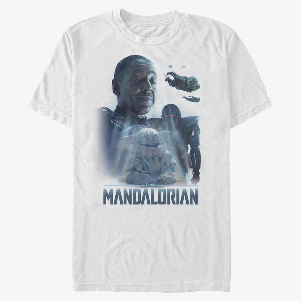 T-shirts Merch Star Wars: The Mandalorian - MandoMon Epi6 This Wont Hurt Unisex T-Shirt White