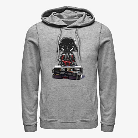 Bluza Merch Star Wars: Classic - VHS Funk Unisex Hoodie Heather Grey