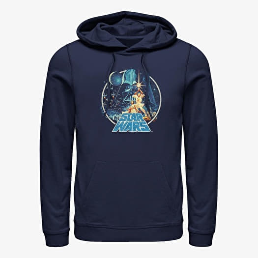 Sudadera Merch Star Wars - Vintage Victory Unisex Hoodie Navy Blue