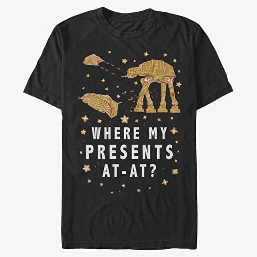 T-shirt Merch Star Wars: Classic - Ginger AT-AT Unisex T-Shirt Black