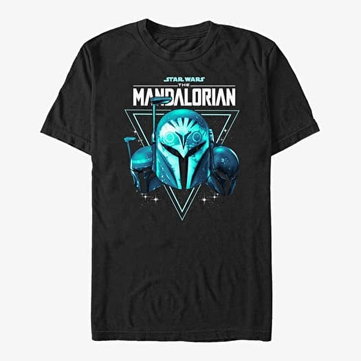 Póló Merch Star Wars: The Mandalorian - MandoMon Epi3 The Path Unisex T-Shirt Black