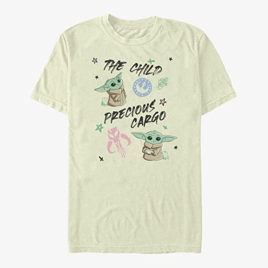 Camiseta Merch Star Wars: The Mandalorian - SKETCHY CHILD Unisex T-Shirt Natural