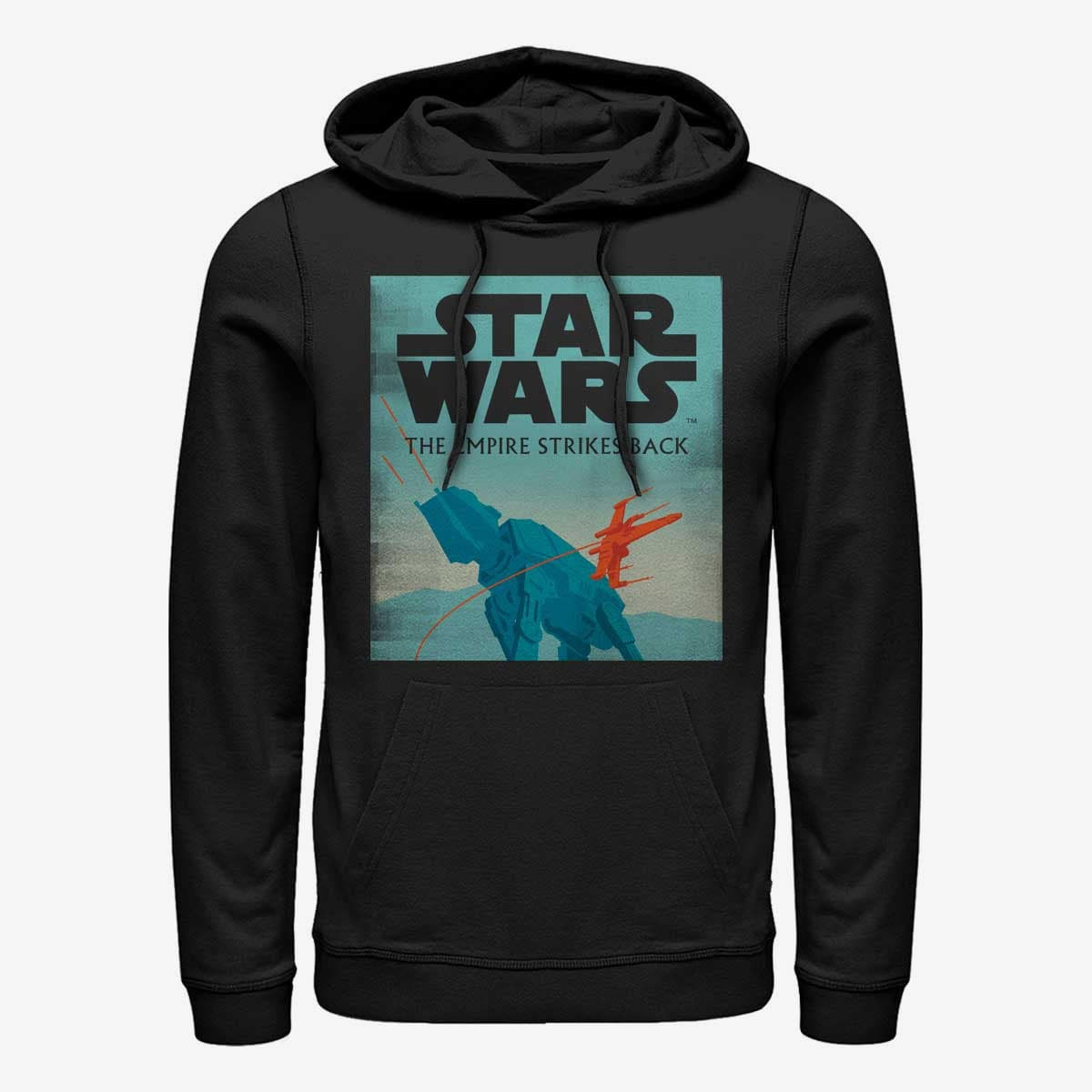 Sweatshirts Merch Star Wars Classic Empire Minimalist Unisex Hoodie Black Queens