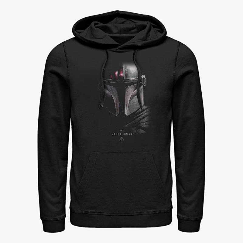 Sweatshirt Merch Star Wars: Mandalorian - Hero Shot Unisex Hoodie Black