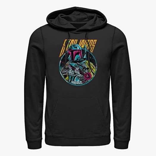 Sweatshirt Merch Star Wars: Classic - Bobba Blaste Unisex Hoodie Black