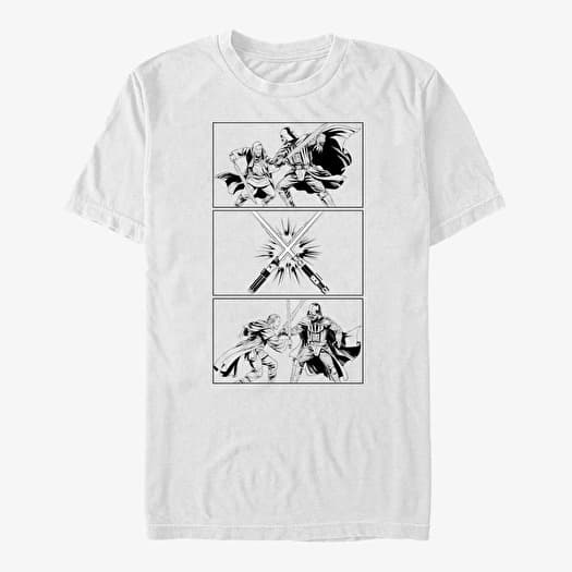 T-shirt Merch Star Wars Obi-Wan - Three Stack Unisex T-Shirt White