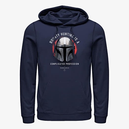 Bluza Merch Star Wars: The Mandalorian - Bounty Goals Unisex Hoodie Navy Blue
