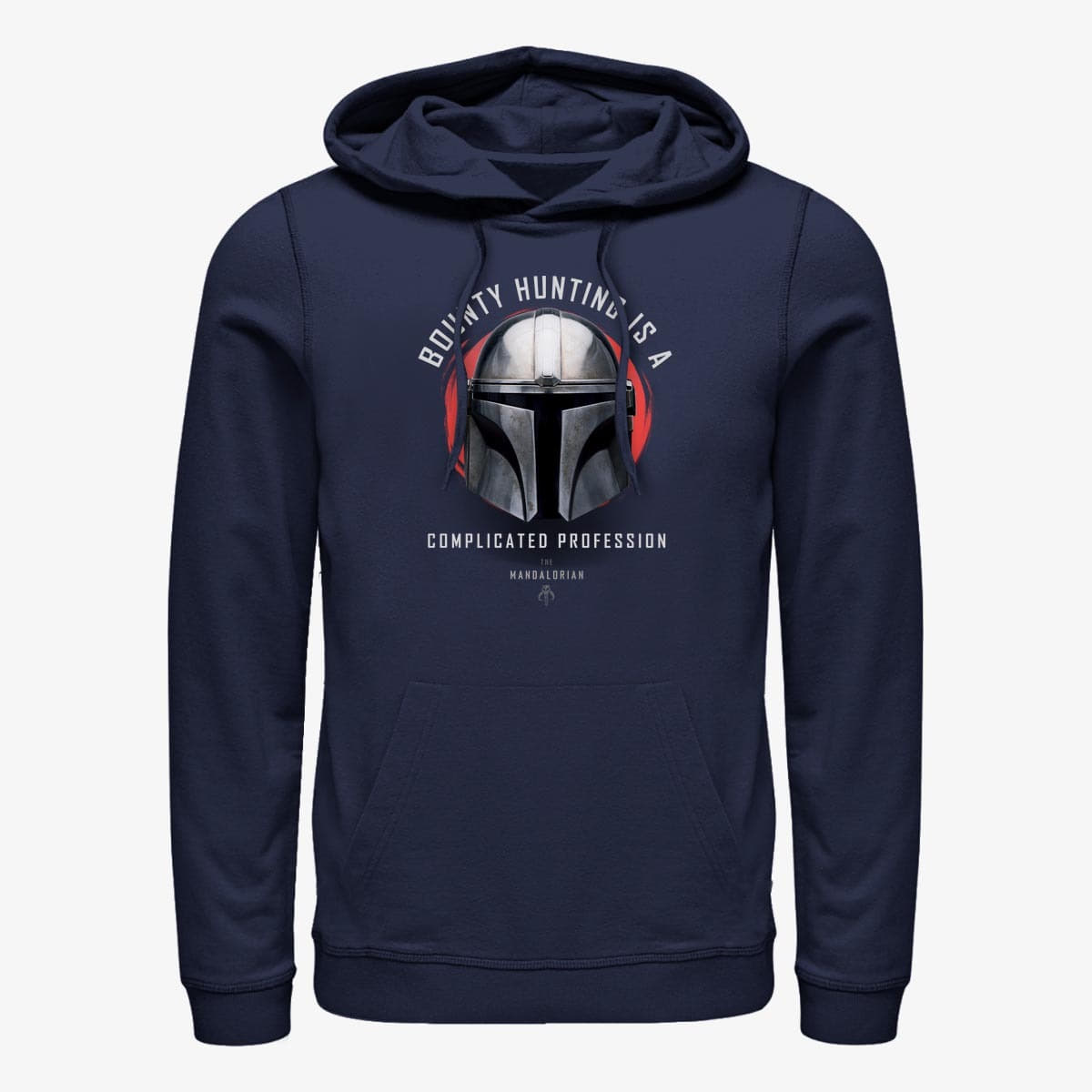 Felpe Merch Star Wars: The Mandalorian - Bounty Goals Unisex Hoodie Navy Blue