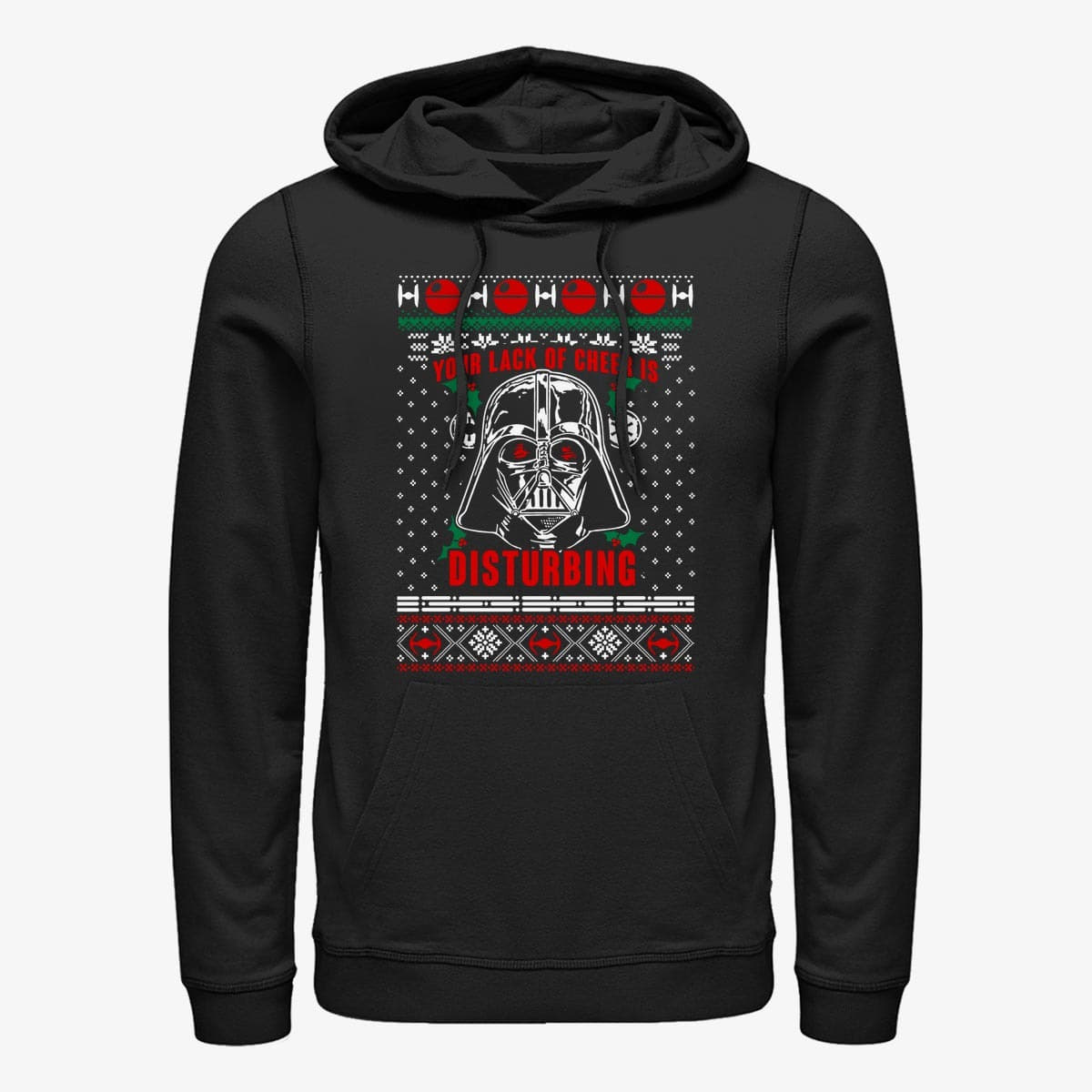Суитчъри Merch Star Wars: Classic - Cattastic Christmas Unisex Hoodie Black