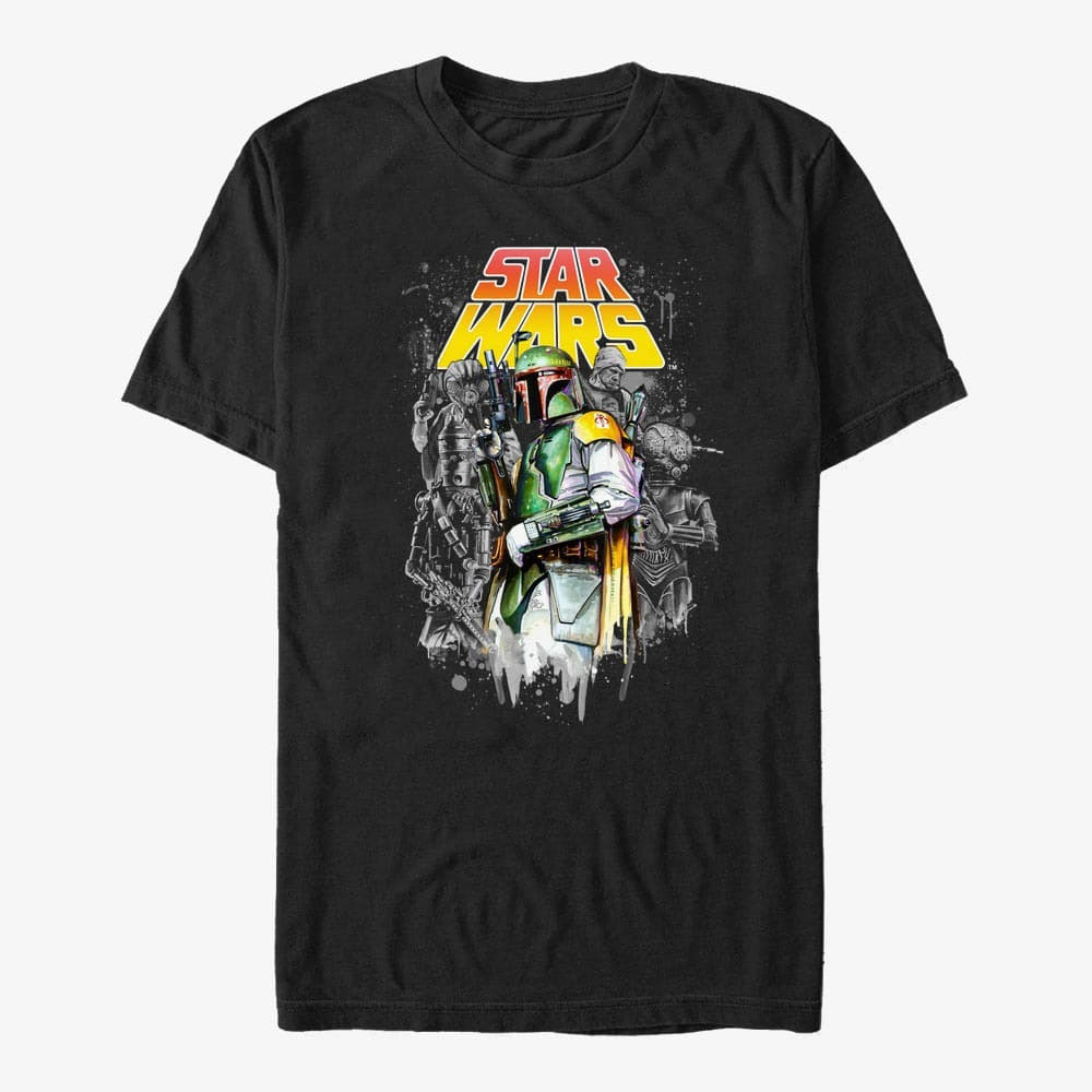 Тениски Merch Star Wars: Classic - Hunters Guild Unisex T-Shirt Black