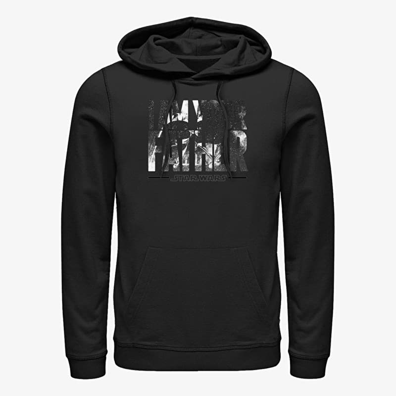 Світшот Merch Star Wars: Classic - Father Spray Unisex Hoodie Black