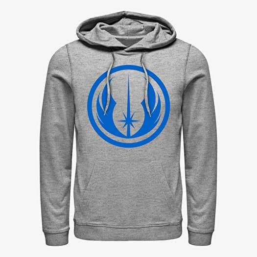 Sweatshirt Merch Star Wars: Classic - Jedi Order Chest Unisex Hoodie Heather Grey