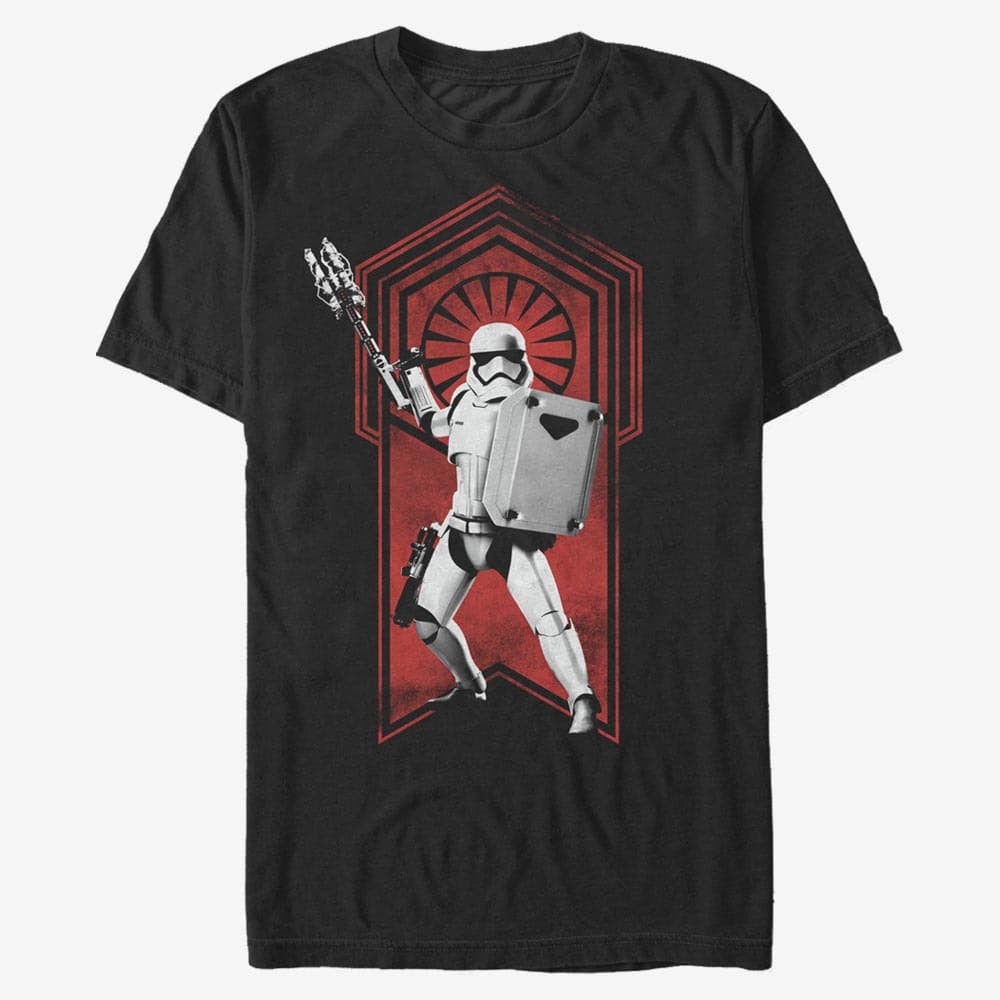 Футболки Merch Star Wars: Episode 7 - Nines Order Flag Unisex T-Shirt Black