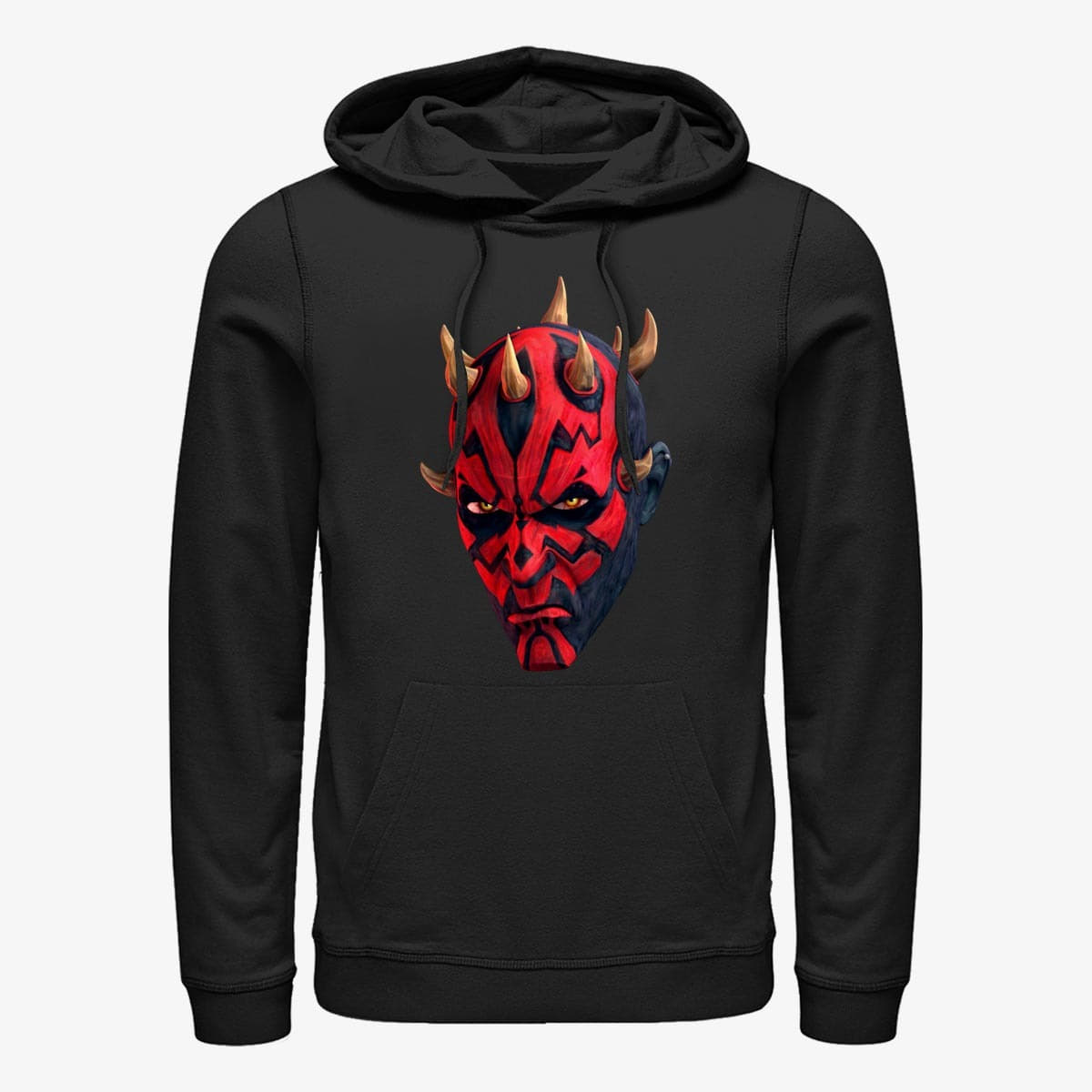 Суитчъри Merch Star Wars - Maul Face Unisex Hoodie Black