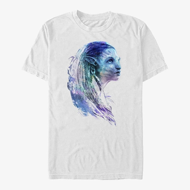 Majica Merch Twentieth Century Fox Avatar 2 - BLUE NEYTIRI Unisex T-Shirt White