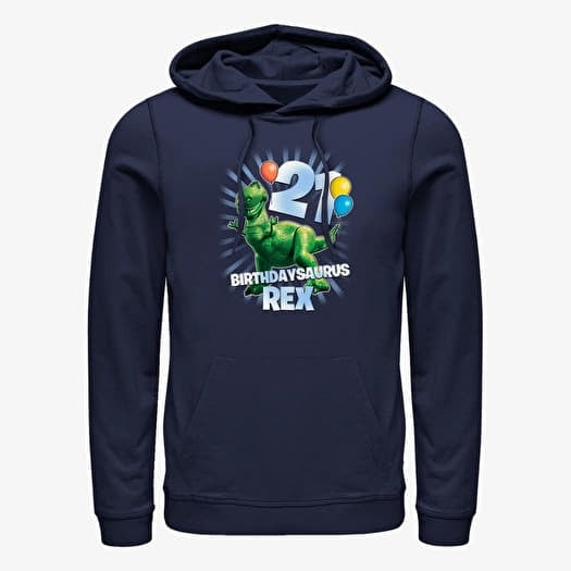 Sweatshirt Merch Pixar Toy Story - Ballon Rex 21 Unisex Hoodie Navy Blue