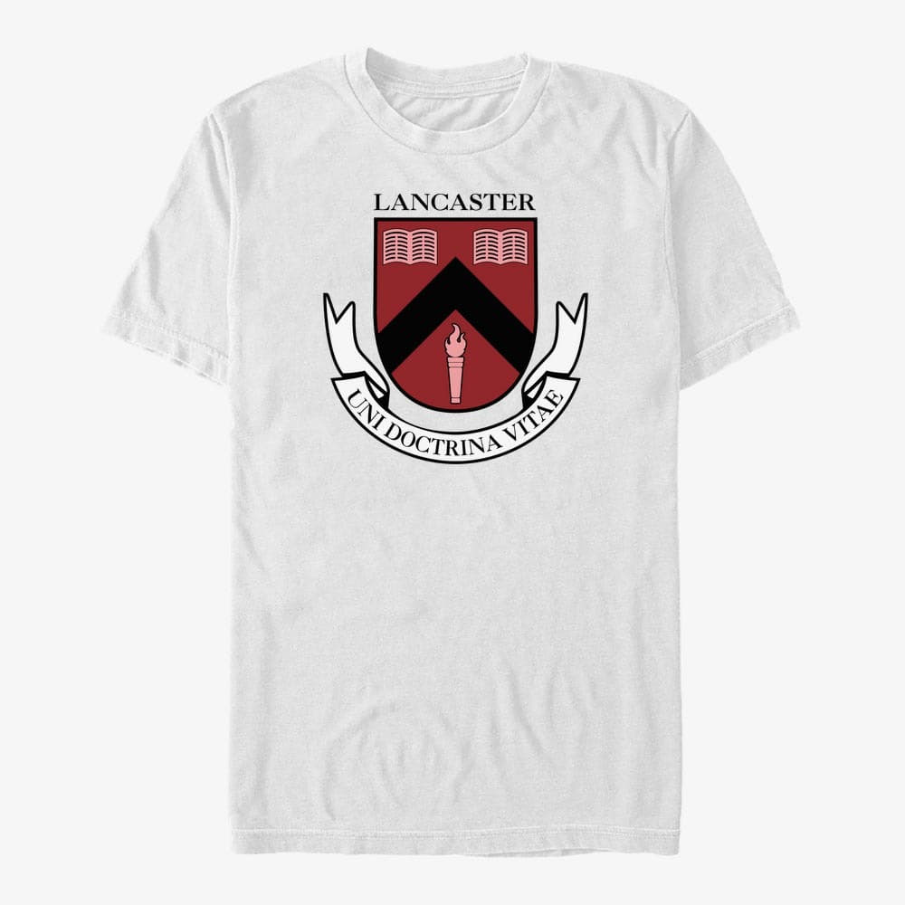 Тениски Merch Netflix First Kill - Lancaster Crest Unisex T-Shirt White