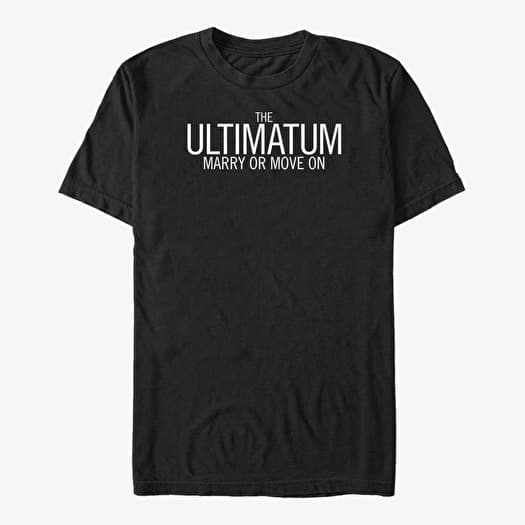 Tričko Merch Netflix The Ultimatum - Logo Unisex T-Shirt Black