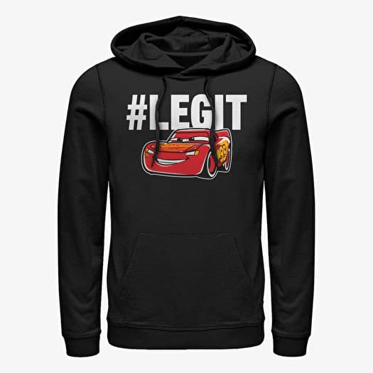 Sweatshirt Merch Pixar Cars 3 - Too Legit Unisex Hoodie Black