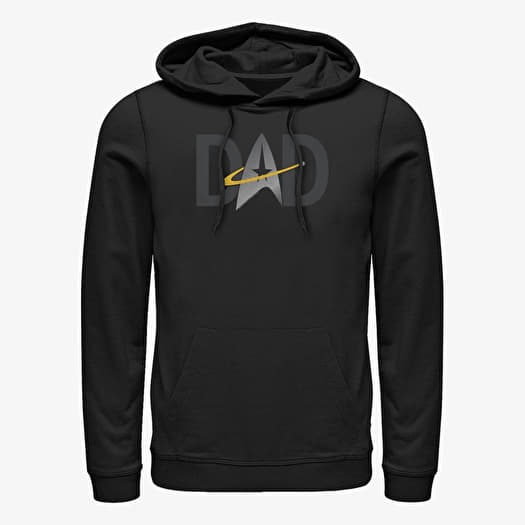 Mikina Merch Paramount Star Trek - Dad Insignia Unisex Hoodie Black