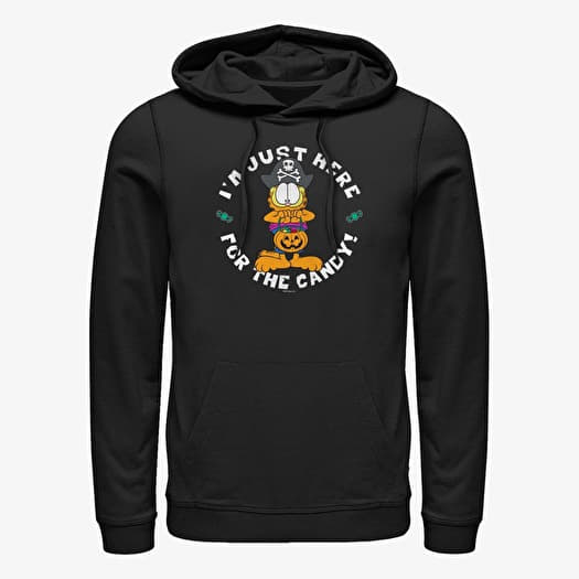 Bluza Merch Paramount Garfield - Here For Candy Unisex Hoodie Black