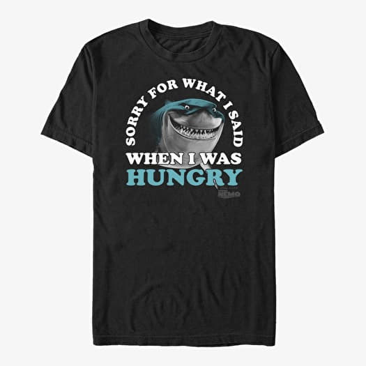 Majica Merch Pixar Finding Nemo - Hungry Bruce Unisex T-Shirt Black