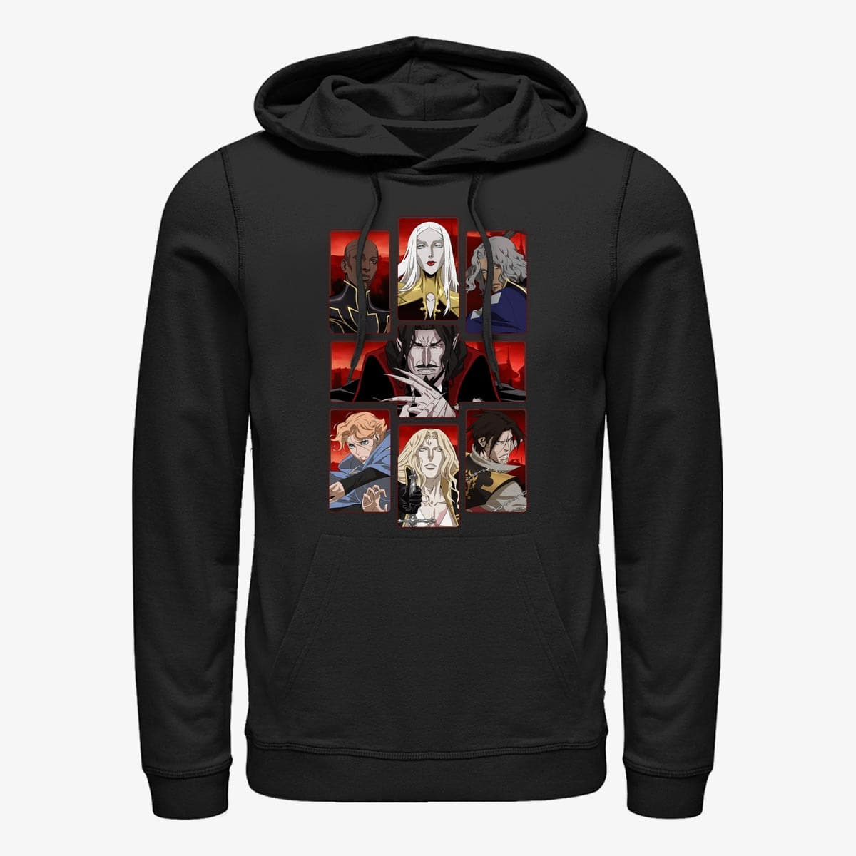 Hoodies and sweatshirts  Merch Netflix Castlevania - Castlevania Crew Unisex Hoodie Black