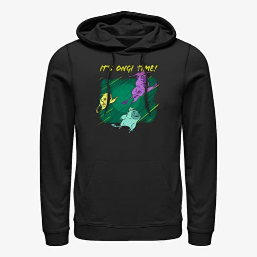 Mikina Merch Pixar Raya the Last Dragon - Fearless Ongi Trio Unisex Hoodie Black