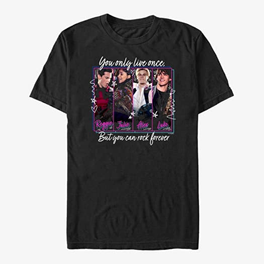 Póló Merch Netflix Julie And The Phantoms - Phantom Group Unisex T-Shirt Black