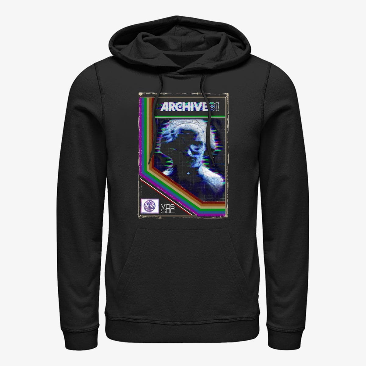 Sweaters Merch Netflix Archive 81 - THE STATUE Unisex Hoodie Black