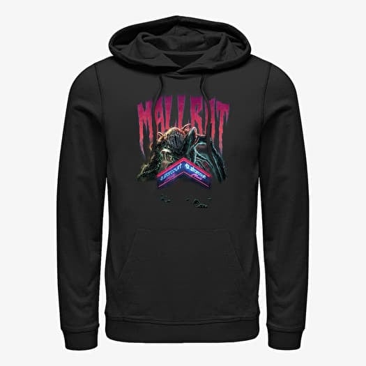 Sweatshirt Merch Netflix Stranger Things - Mallrat Demogorgan Unisex Hoodie Black
