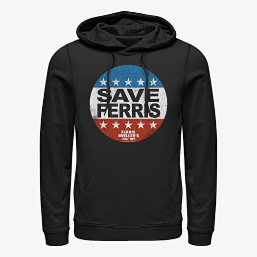 Mikina Merch Paramount Ferris Bueller - Ferris Was Saved Unisex Hoodie Black