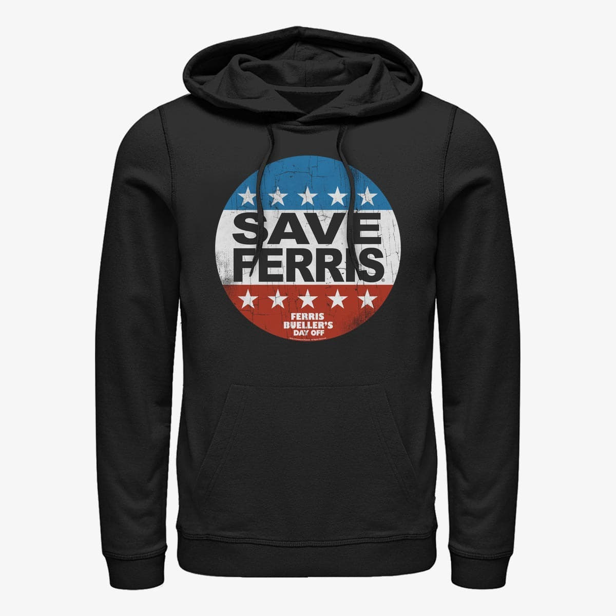 Mikiny Merch Paramount Ferris Bueller - Ferris Was Saved Unisex Hoodie Black