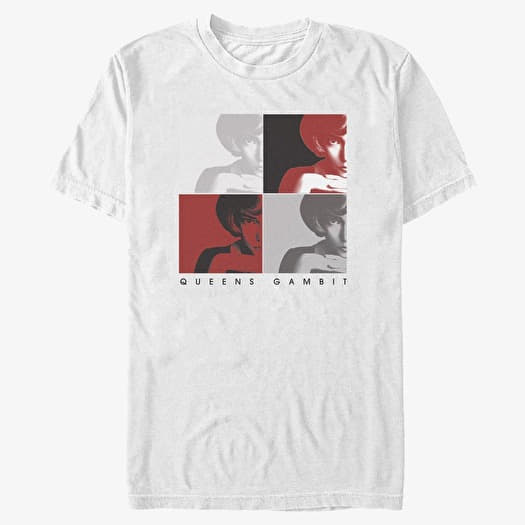 Tricou Merch Netflix The Queen's Gambit - Check And Mate Unisex T-Shirt White
