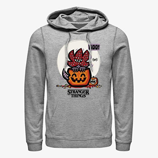Grey stranger things hoodie 2025