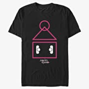 Merch Netflix Squid Game - Squid Icon Unisex T-Shirt Black