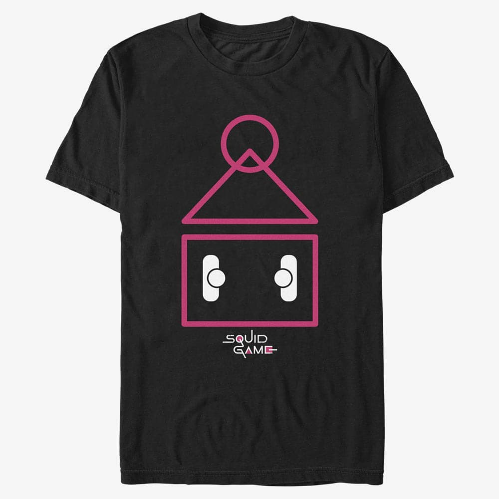 T-särgid Merch Netflix Squid Game - Squid Icon Unisex T-Shirt Black