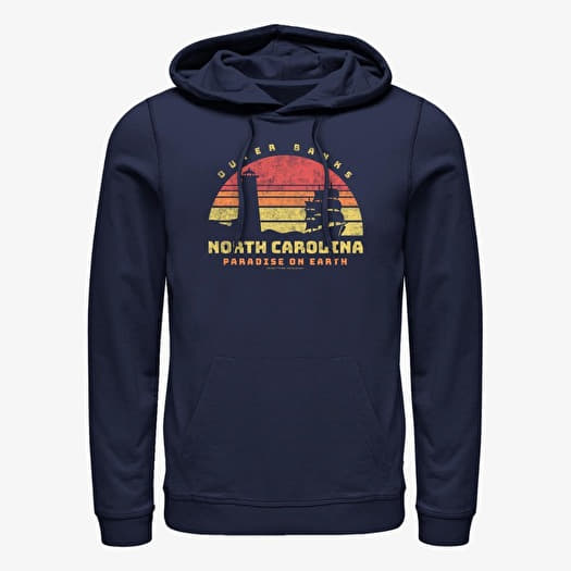 Sweatshirt Merch Netflix Outer Banks - OUTER BANKS NC TOURIST Unisex Hoodie Navy Blue