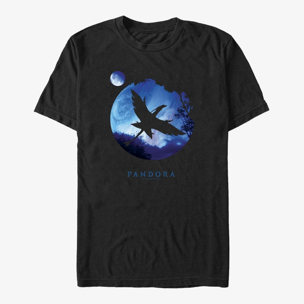 T-Shirts Merch Twentieth Century Fox Avatar 1 - Pandora Planets Unisex T-Shirt Black