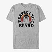 Merch MGM The Addams Family - Respect It Unisex T-Shirt Heather Grey
