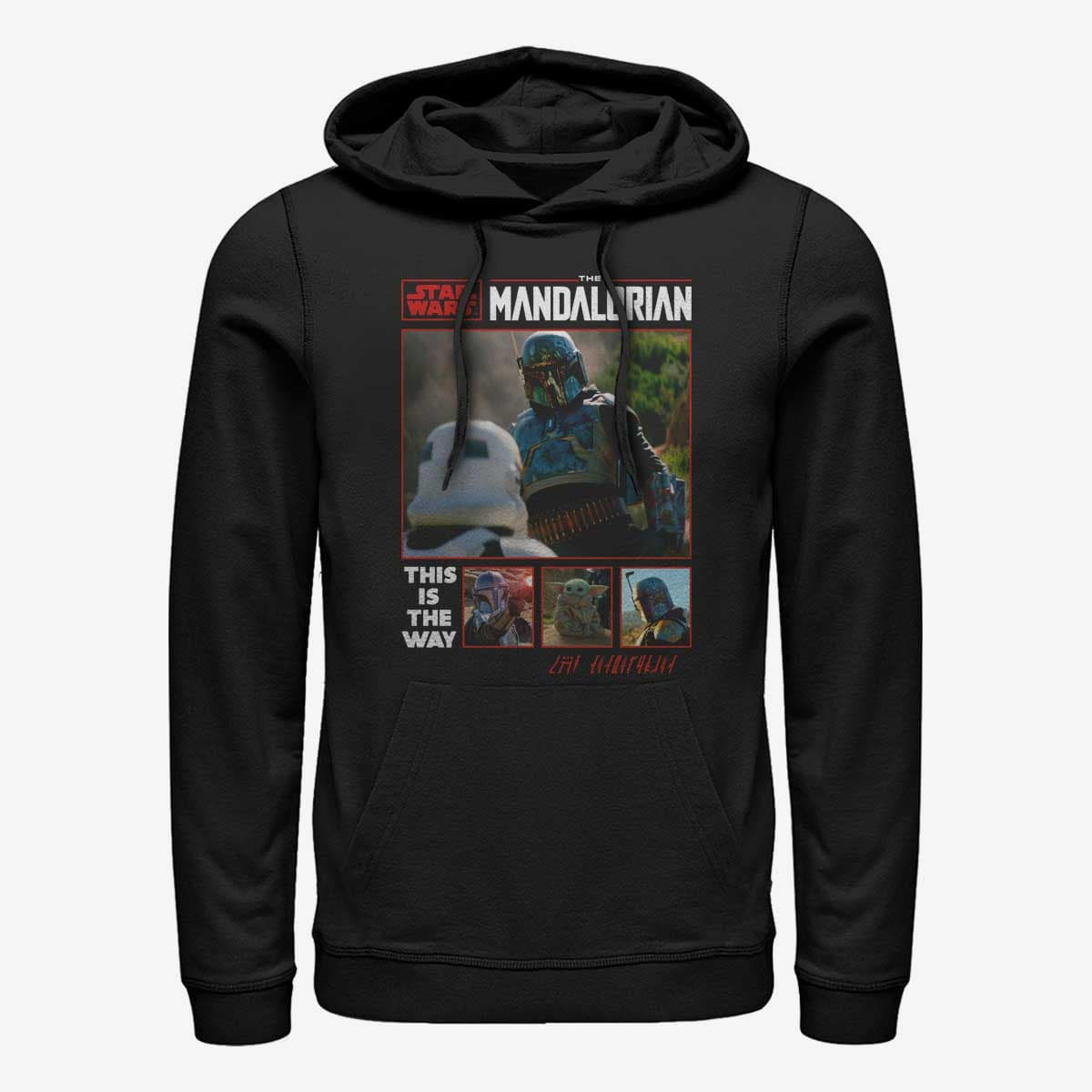 Суитчъри Merch Star Wars: Mandalorian - Fett Returns Unisex Hoodie Black
